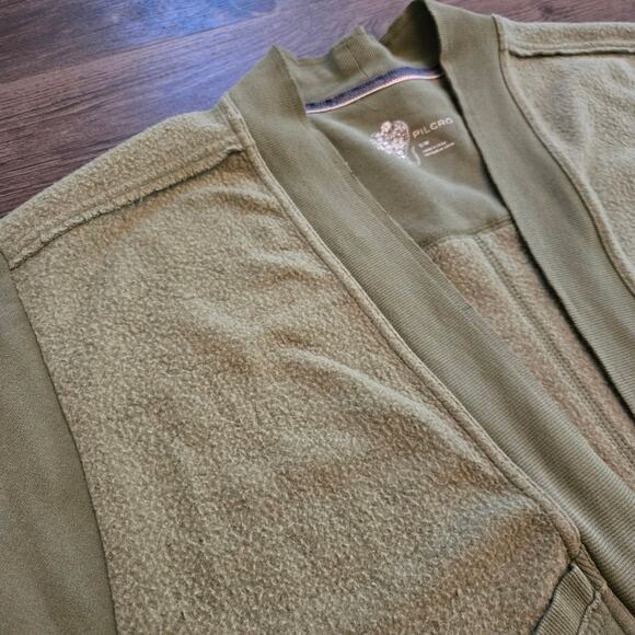 Anthropologie Pilcro Women's Aubrey Fleece Oversized Cardigan Size S/M - Picture 4 of 11